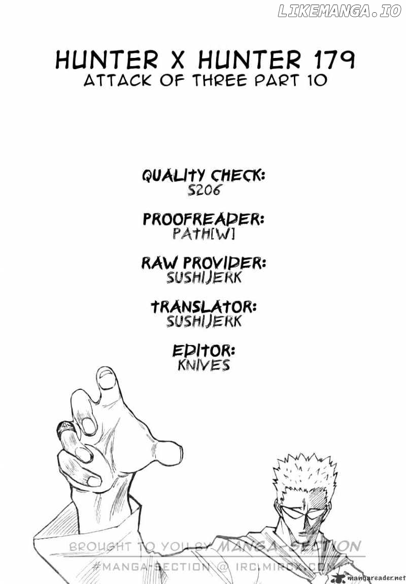 Hunter x Hunter, Chapter 179 image 16